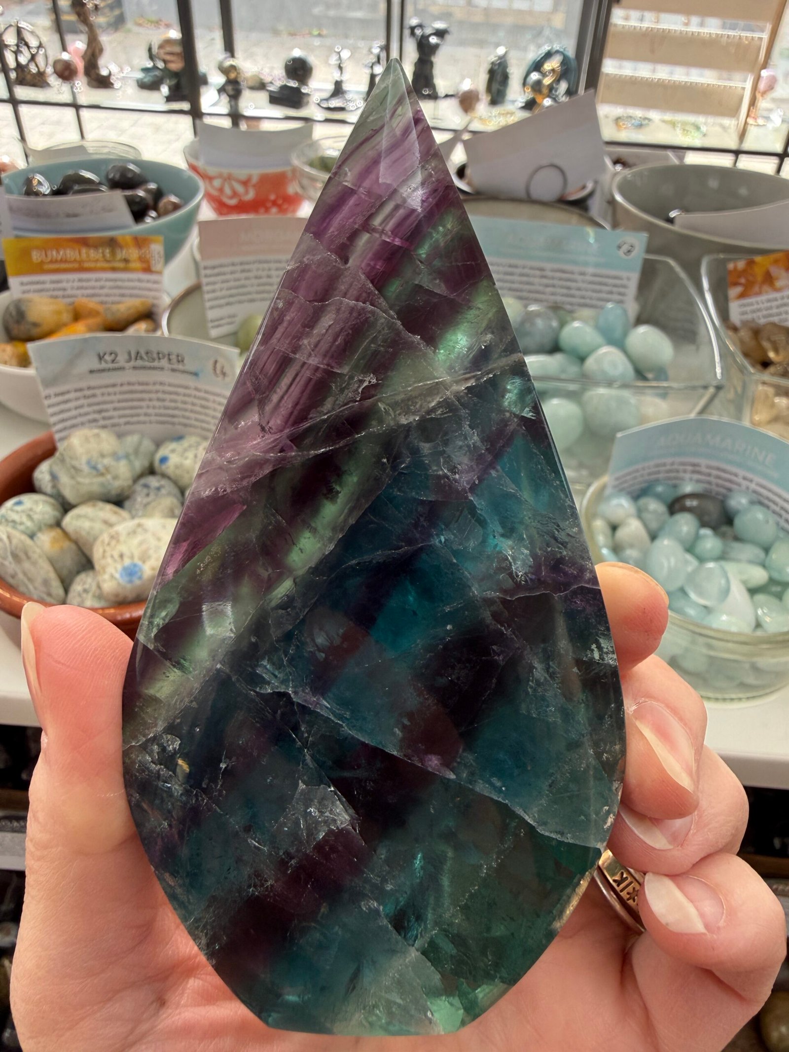 Rainbow Fluorite Freeform - Image 7