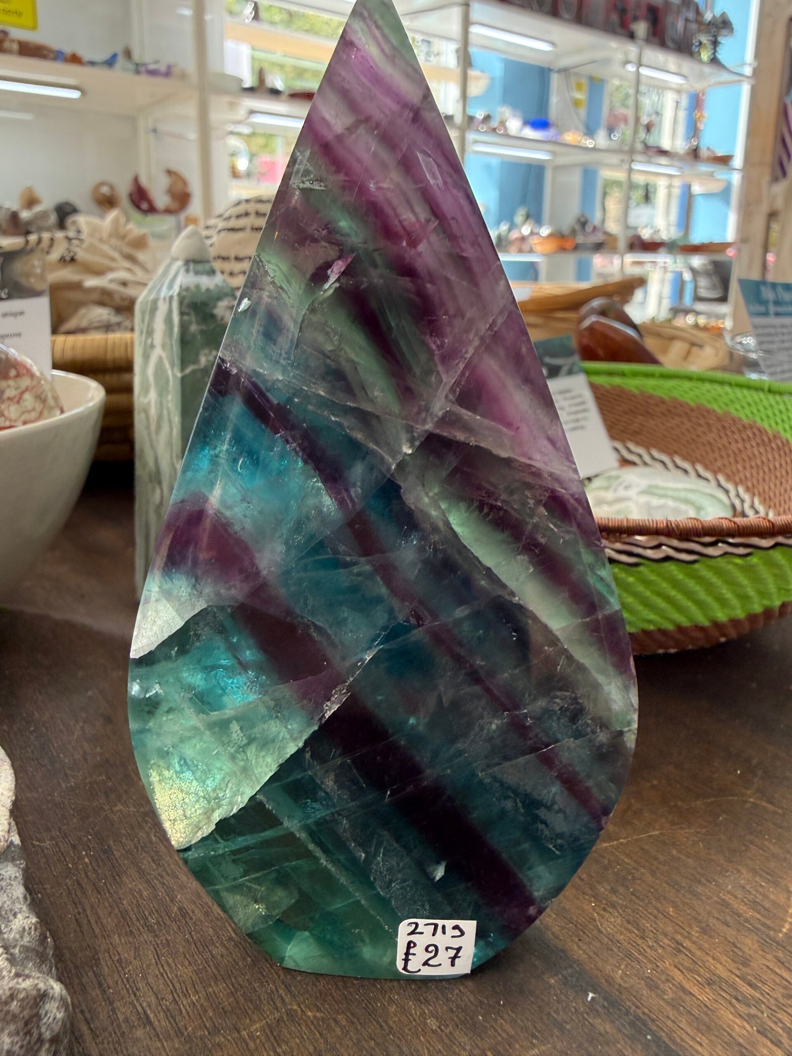 Rainbow Fluorite Freeform - Image 11