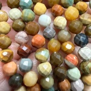 Faceted Alashan Agate Bracelet