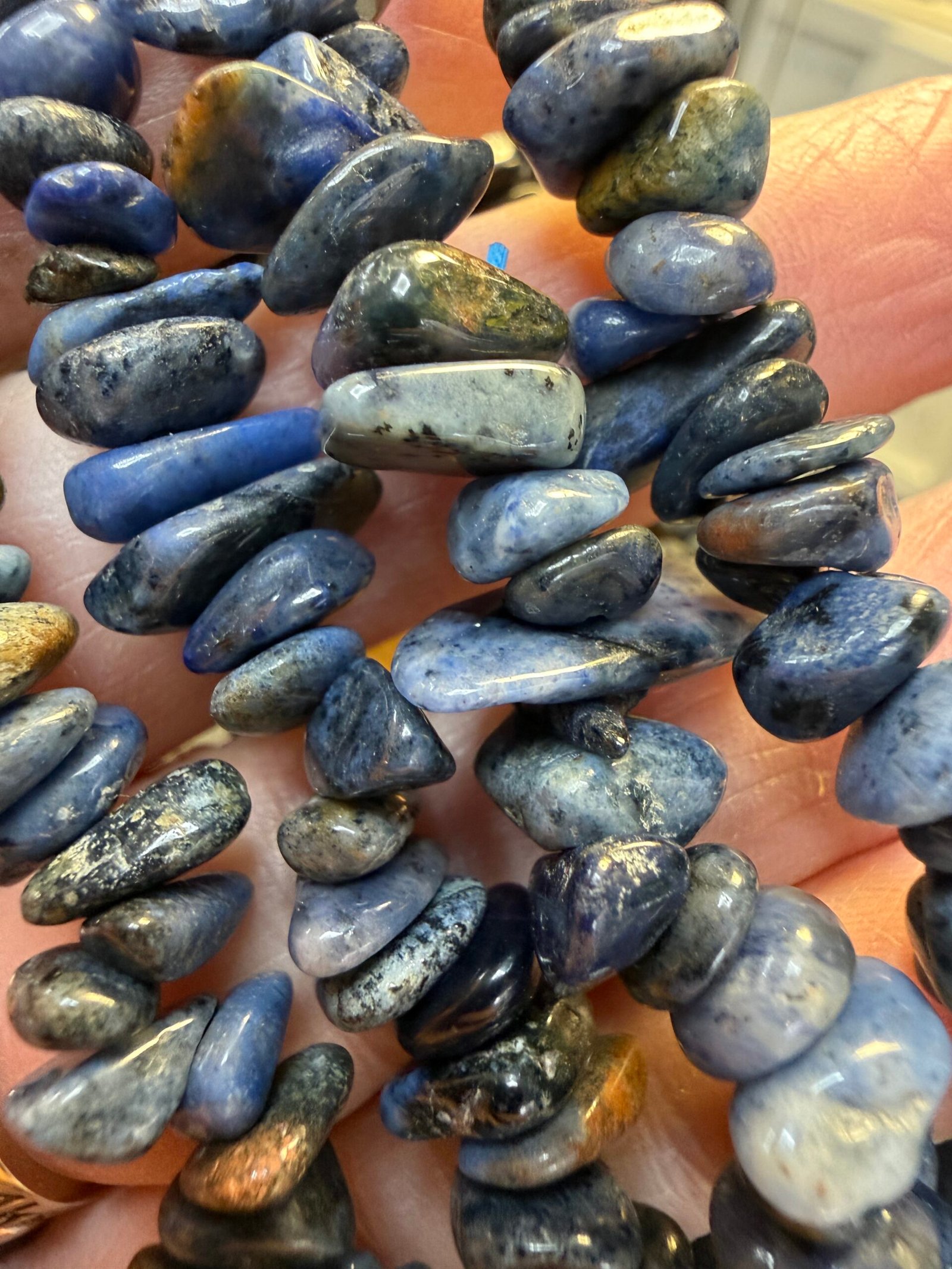 Dumortierite Chipstone Bracelet