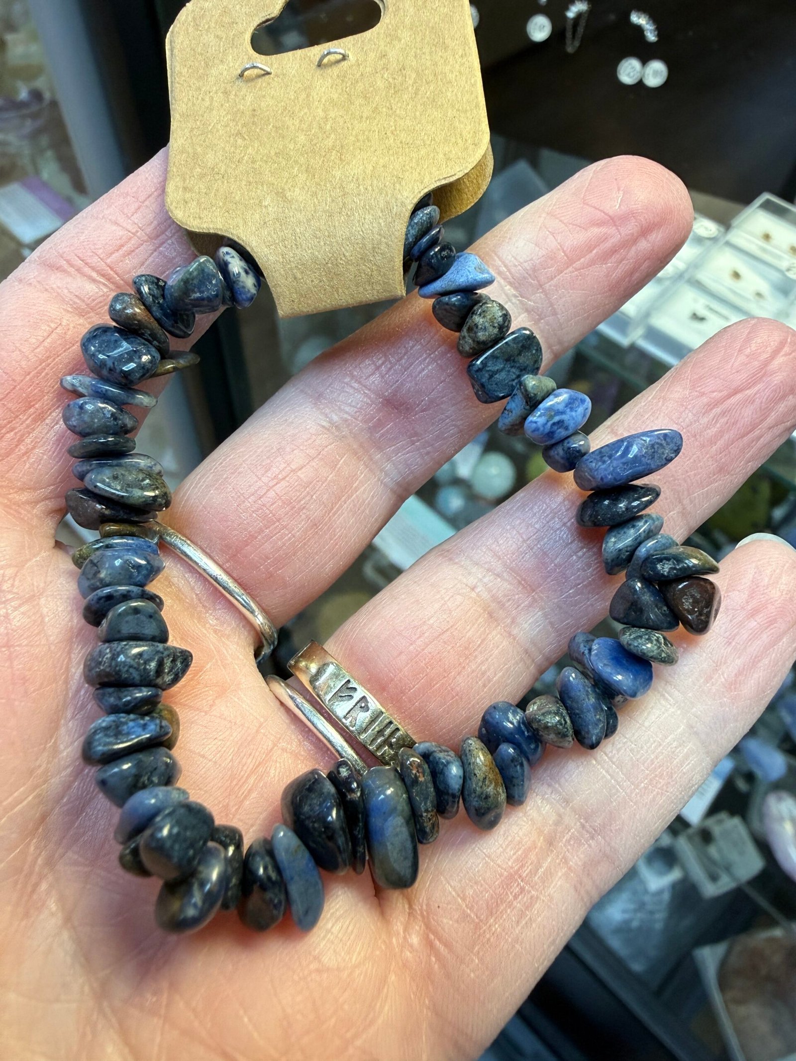 Dumortierite Chipstone Bracelet - Image 4