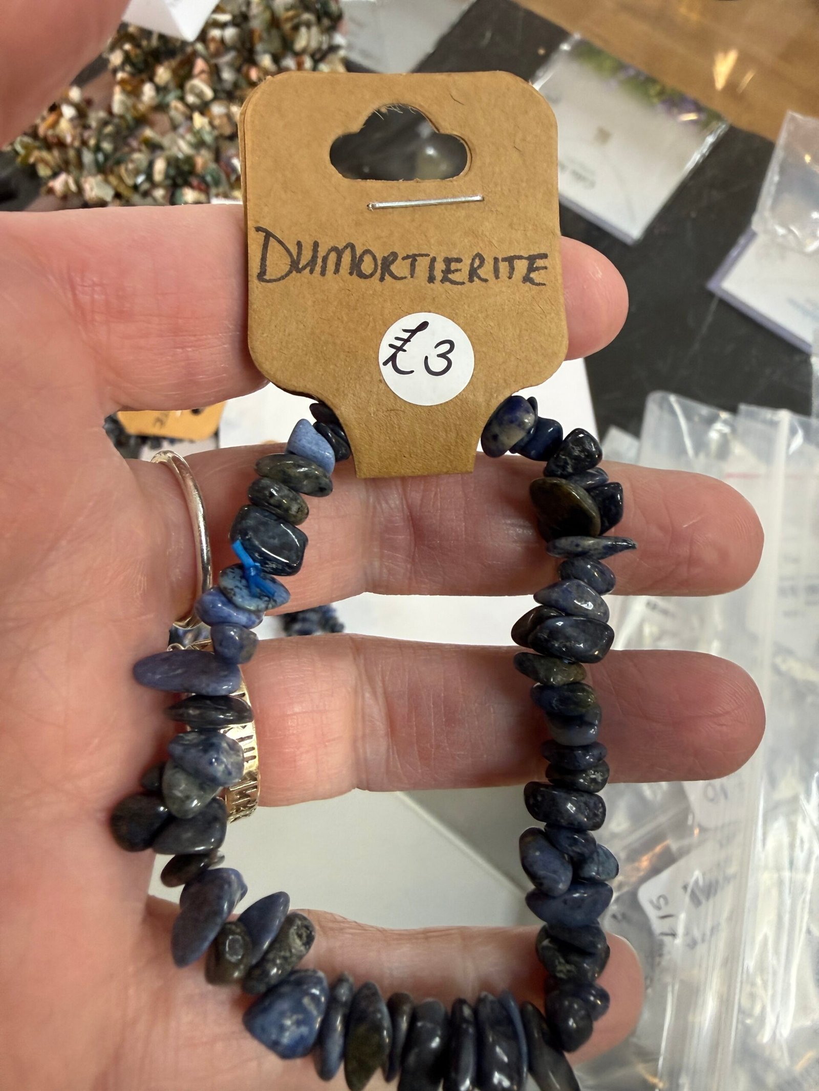 Dumortierite Chipstone Bracelet - Image 2