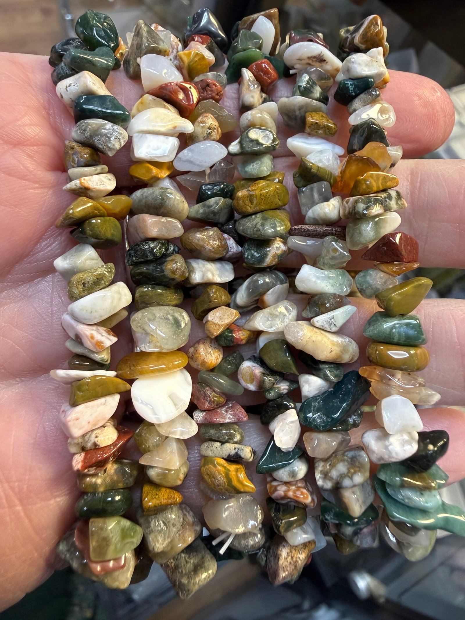 Ocean Jasper Chipstone Bracelet