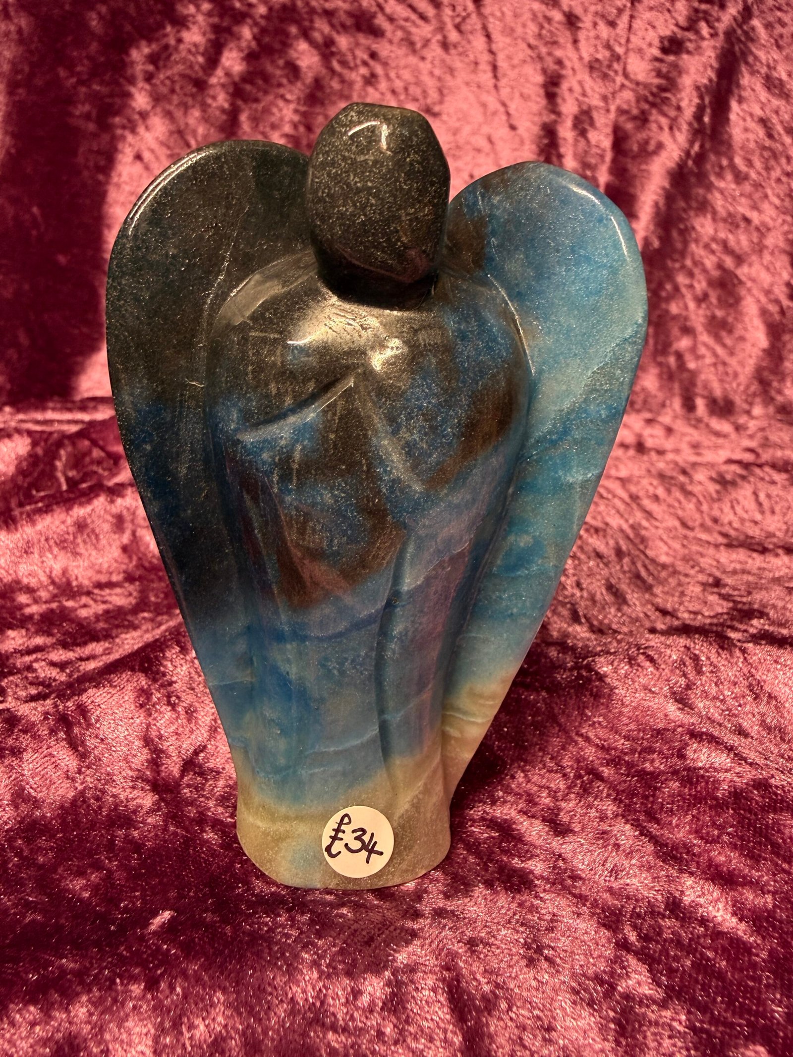 Trolleite Angel Carving