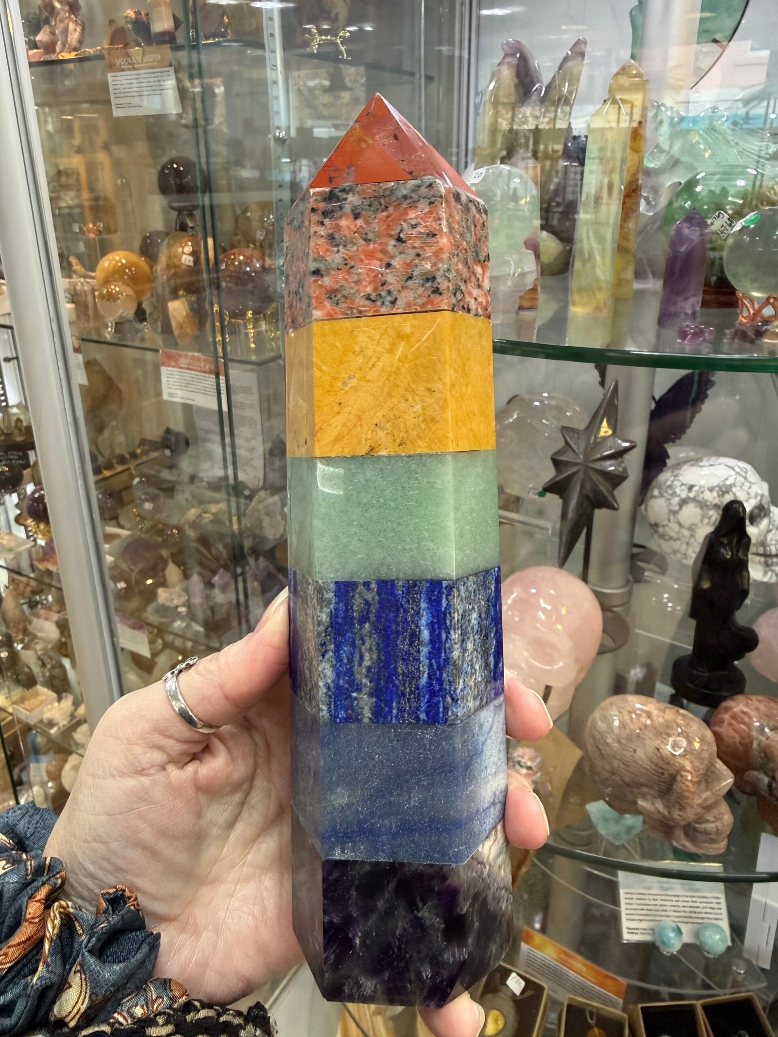 Large Chakra Crystal Tower - Image 4
