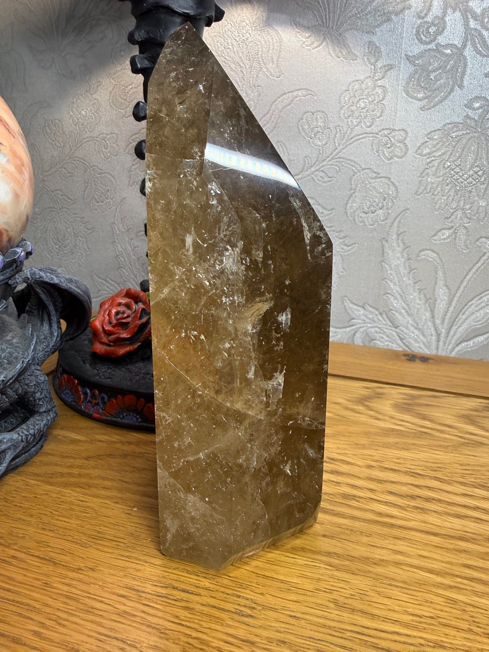 Large Natural Citrine Tower - Image 4