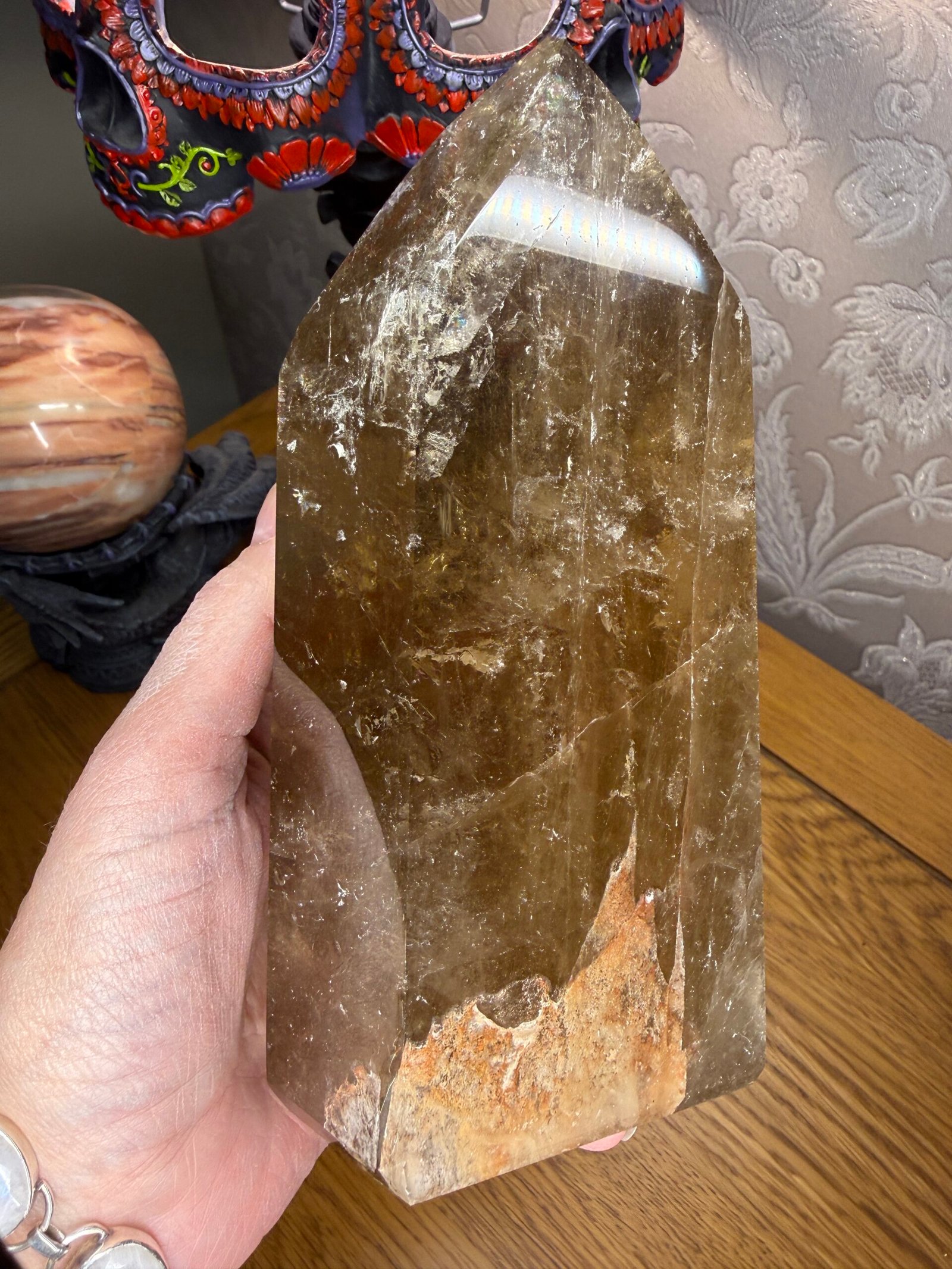Large Natural Citrine Tower - Image 7