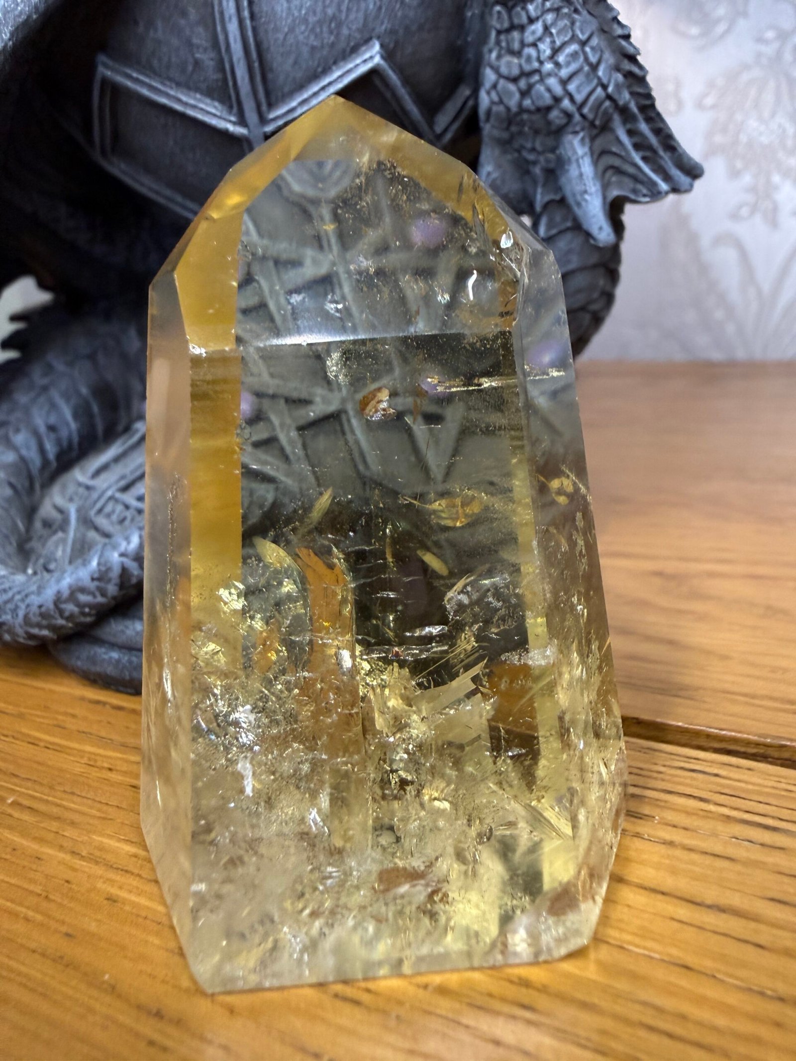 Natural Citrine Point - Image 4