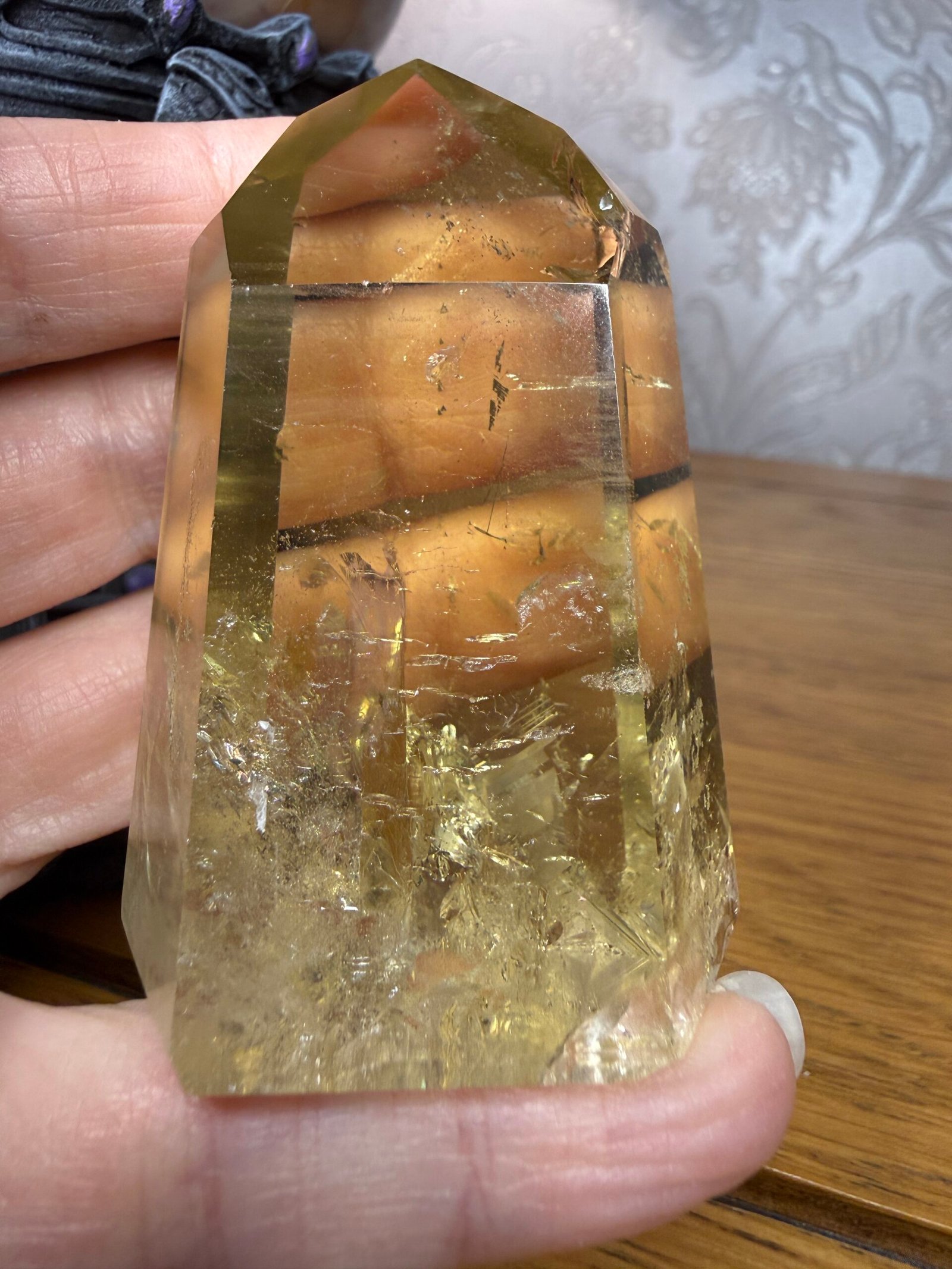 Natural Citrine Point - Image 6