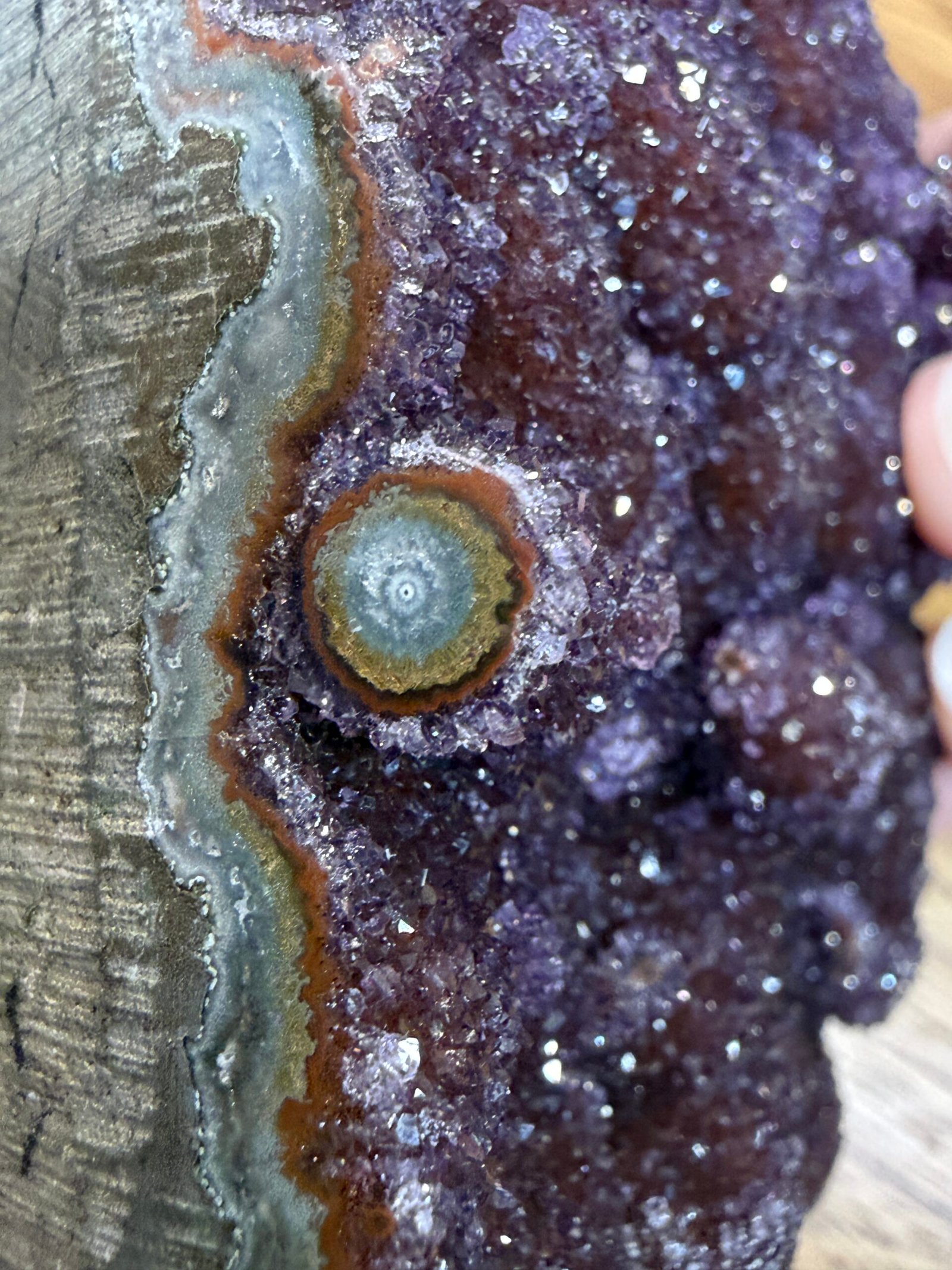 Rainbow Amethyst Freeform- Uruguay - Image 4
