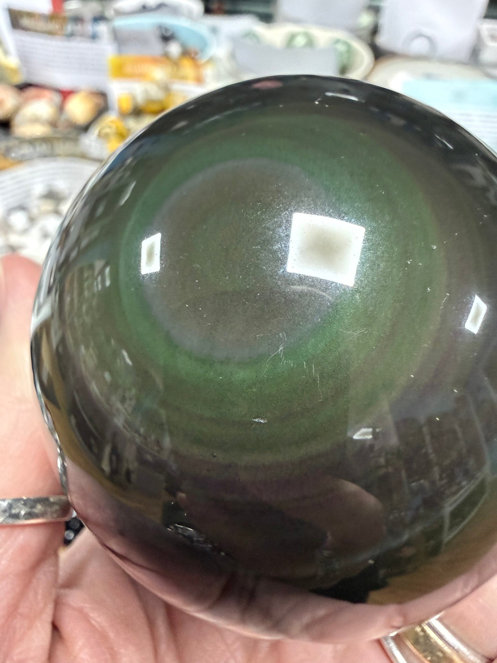 Rainbow Obsidian Sphere - Image 5