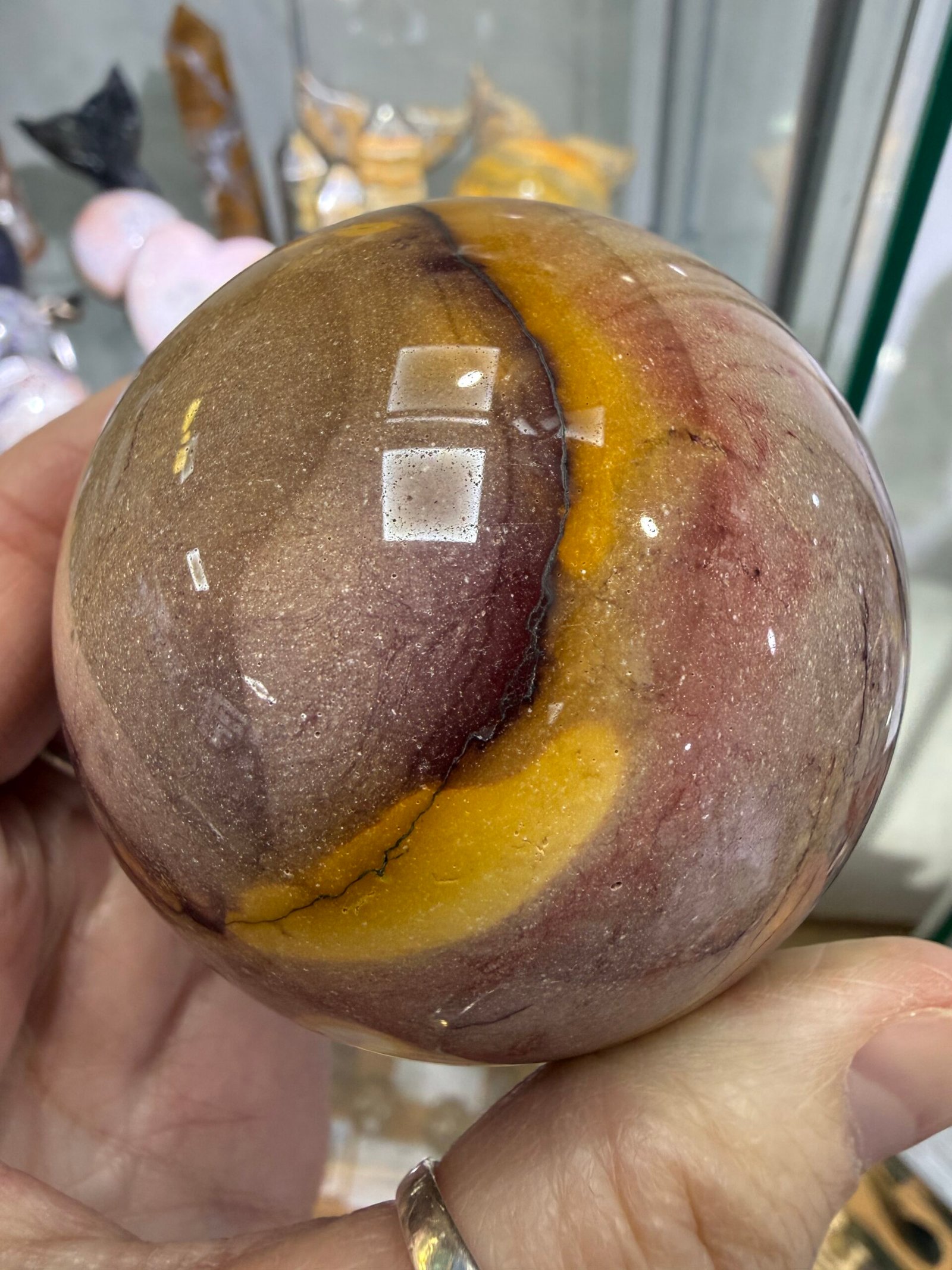 Mookaite Jasper Sphere - Image 2