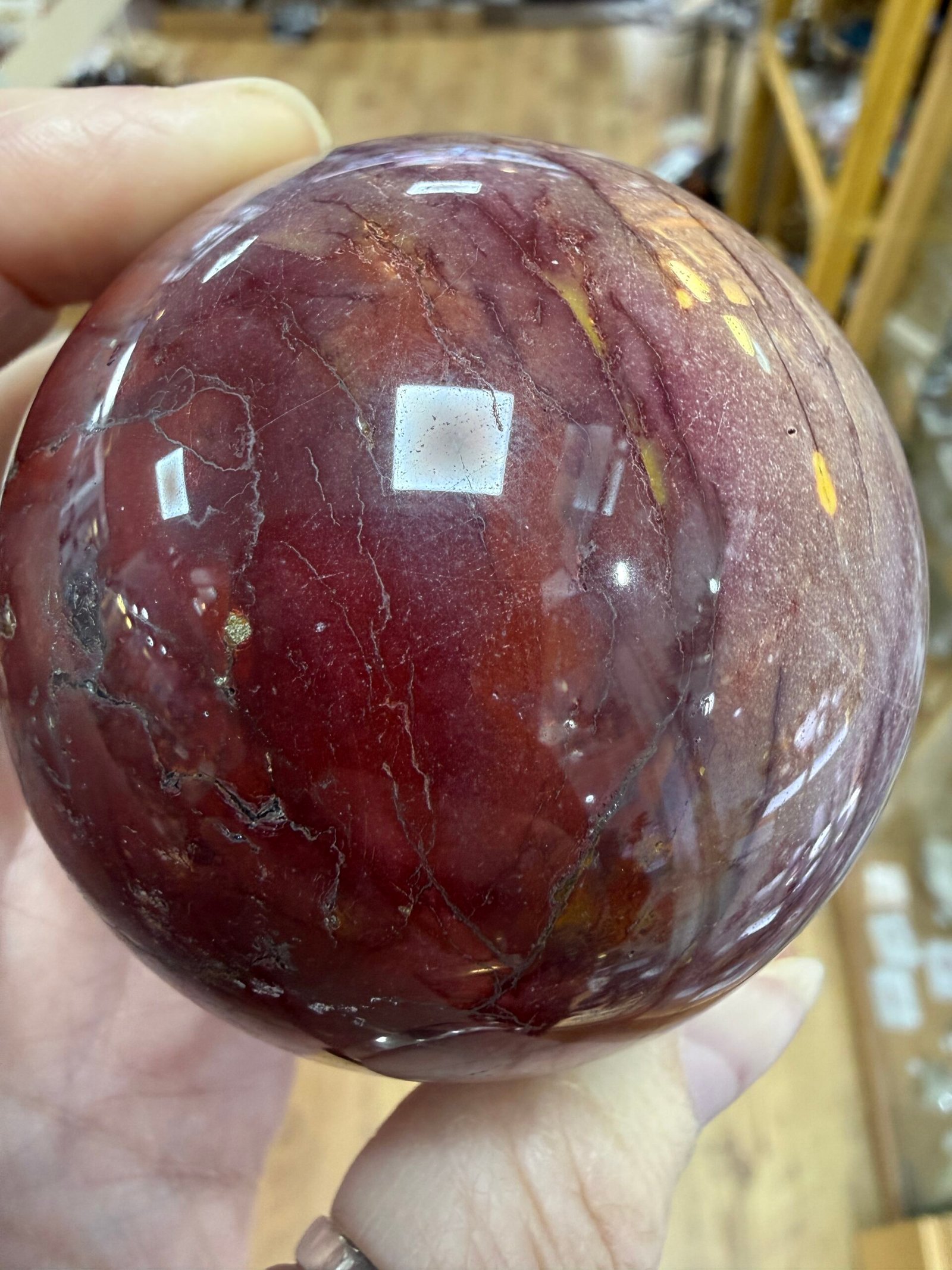 Mookaite Jasper Sphere - Image 4
