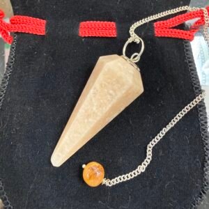 Peach Moonstone Pendulum