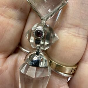 Architect of Clarity Clear Quartz Pendulum