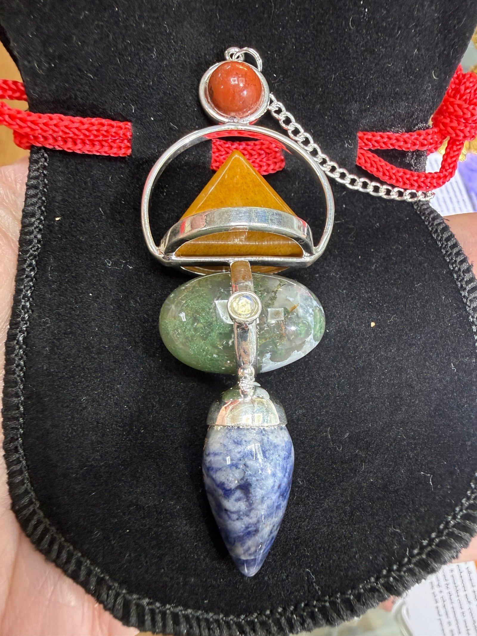 4 Elements Gemstone Pendulum - Image 2