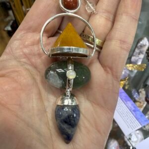 4 Elements Gemstone Pendulum